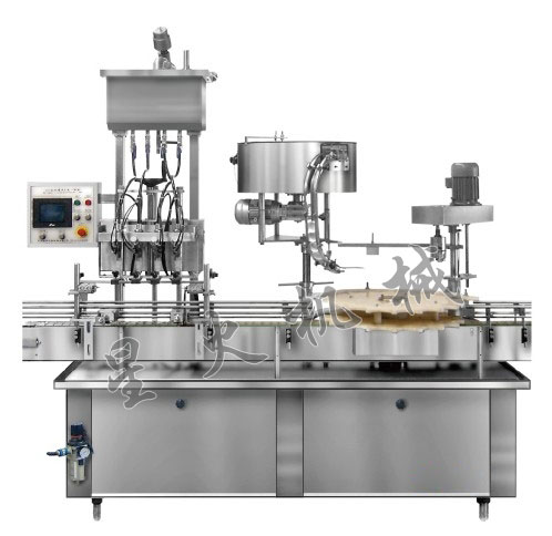 醫(yī)用耦合劑全自動灌裝機-耦合劑灌裝旋蓋生產(chǎn)線-超聲耦合劑灌裝設備